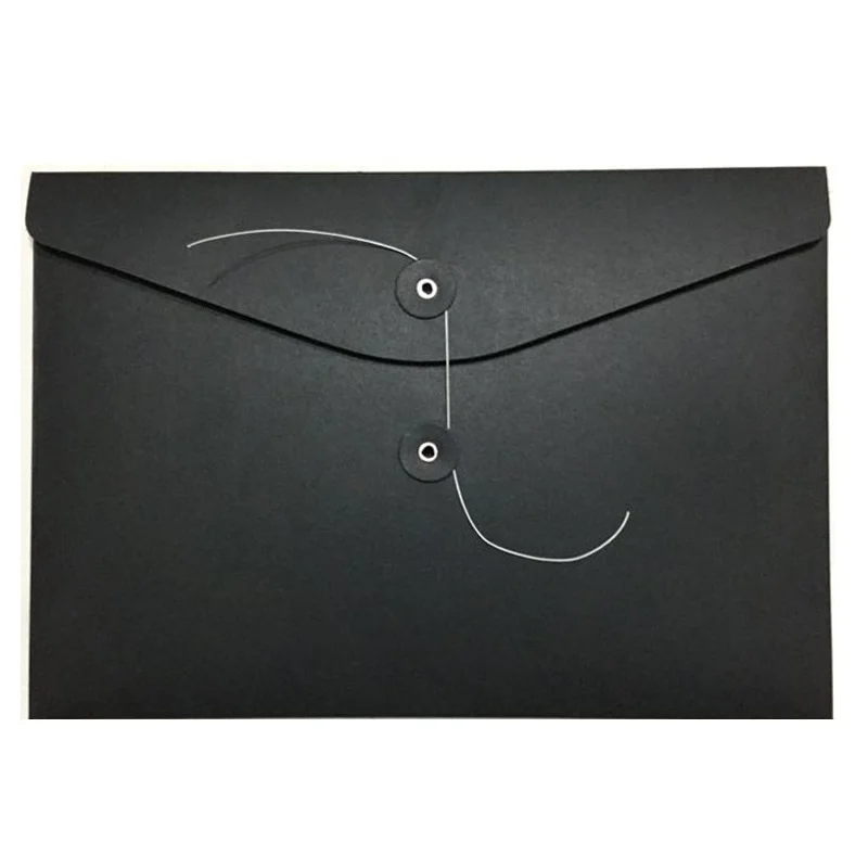 

120pcs Blank A4 Thick Kraft Paper Envelope Vertical Documents Bags Horizontal File Envelope Gift Packaging Bags ZA5133