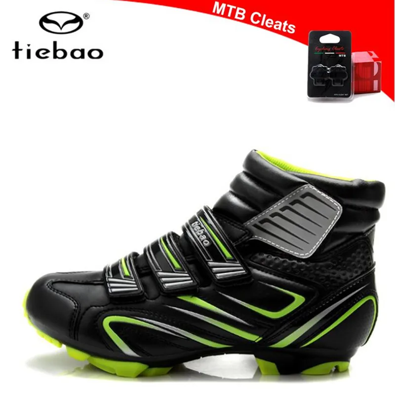 shoes add cleat Tiebao, обувь для велоспорта, зимняя, Sapatilha Ciclismo MTB, женские кроссовки, мужские, для велоспорта, велосипеда, самоблокирующаяся обувь, велосипедные ботинки - Цвет: shoes add cleat