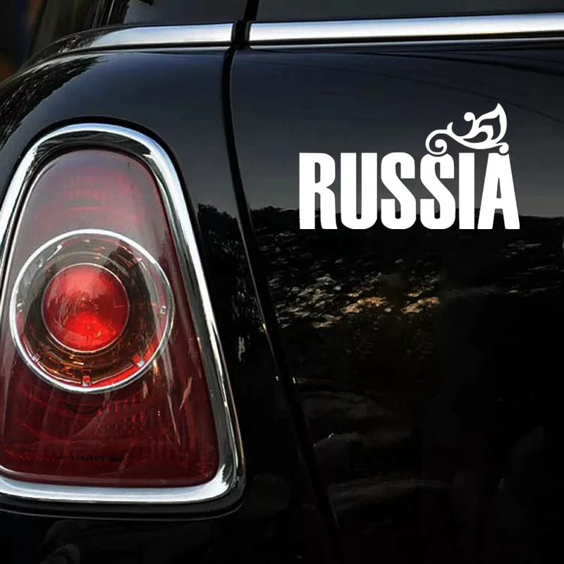 CS-1121#24*14см наклейки на авто Russia водонепроницаемые машину наклейка для