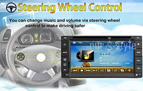 Универсальный GPS Спутниковой Навигации Радио Bluetooth Стерео DVD CD-Плеер 2 Din HD