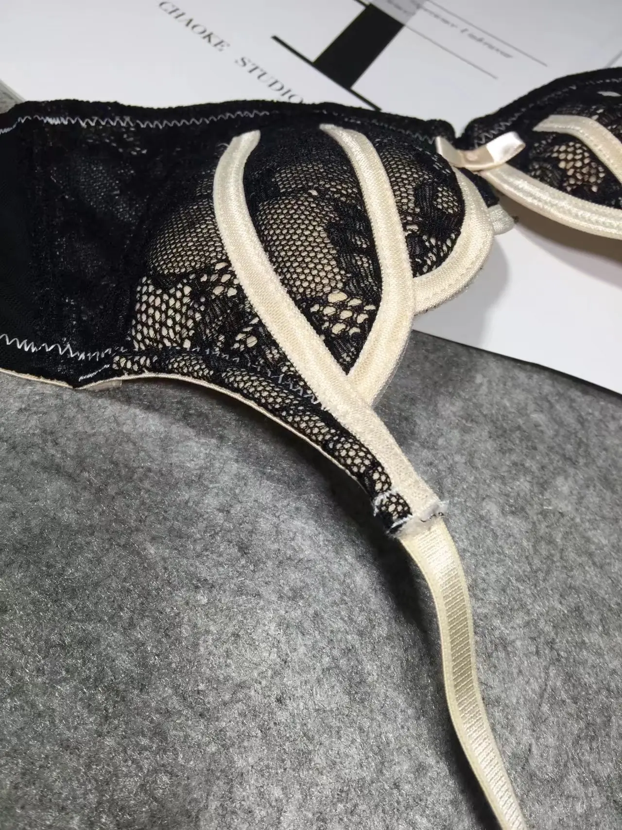 Японский сплайсинга лоскутное кружево push up bra набор хлопок сексуальное женское белье для женщин нижнее бельё для девочек бюстгаль