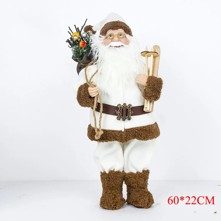Decoracion Navidad Arvore De Natal рождественские украшения милый Санта-Клаус Снеговик Рождественский северный олень дверные украшения настенные украшения