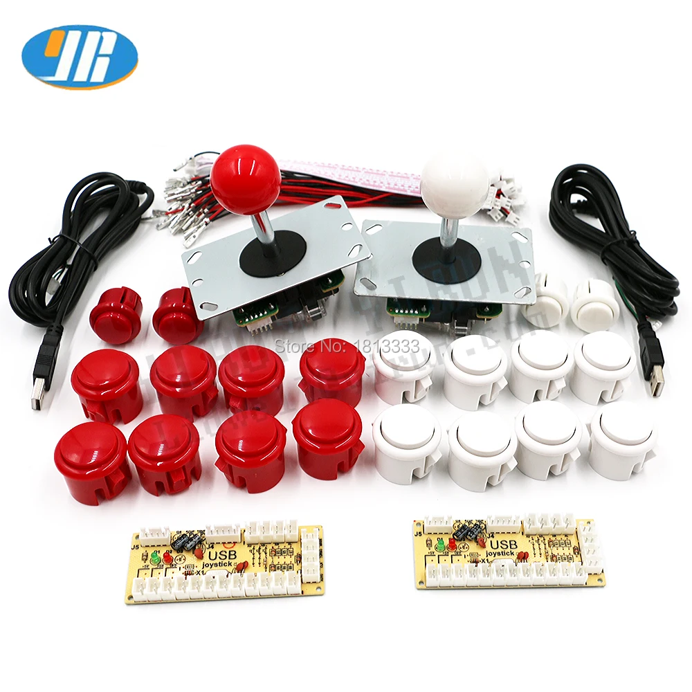 Аркадный джойстик Copy SANWA набор сделай сам с нулевой задержкой USB энкодер для ПК 4/8