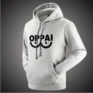 Толстовки с принтом и надписью One Punch Man Сайтама сенсей Oppai аниме косплей толстовки
