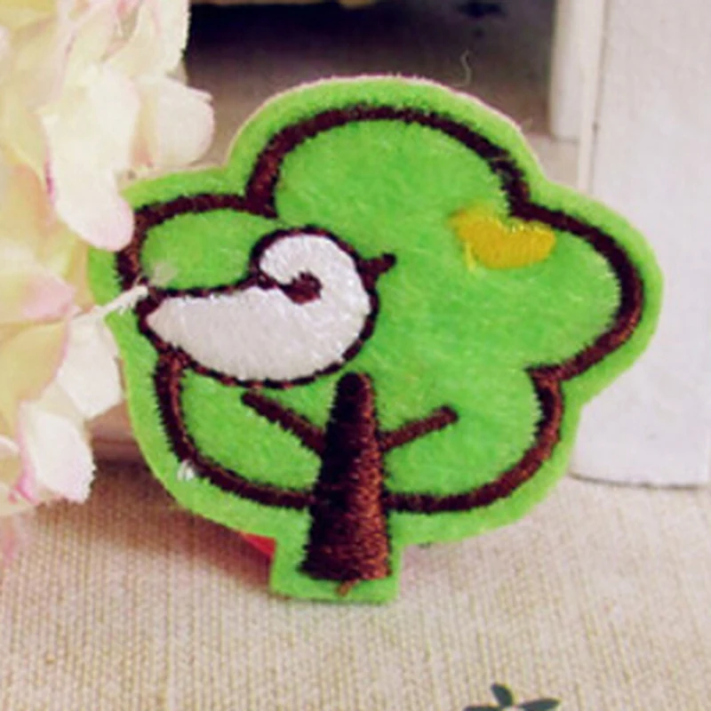 3 шт./лот пчелиное дерево домашние тканевые наклейки приклеить утюгом для сумок