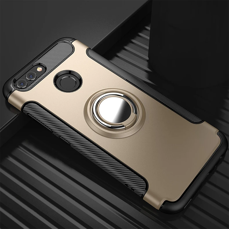 360 чехол для телефона с кольцом-держателем для huawei Honor 8 8lite 8Pro 8 LITE PRO HONOR8 Магнитная автомобильная подставка ТПУ силиконовый чехол