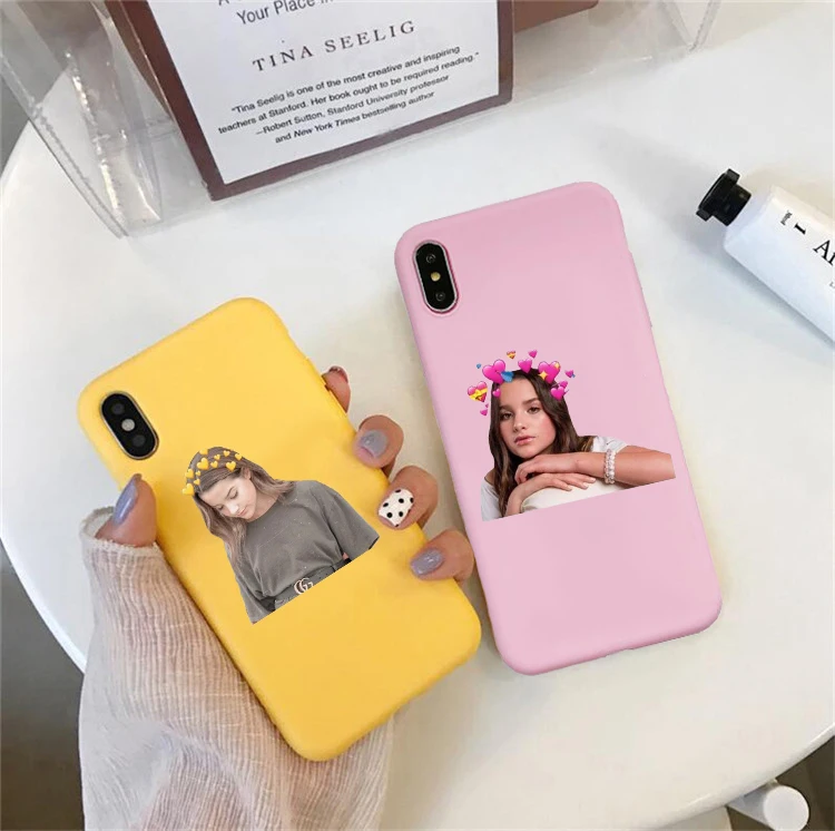 Чехол для телефона annie leblanc цветной Мягкий силиконовый чехол iphone 6/6s 6Plus/6SPlus 7 / 8