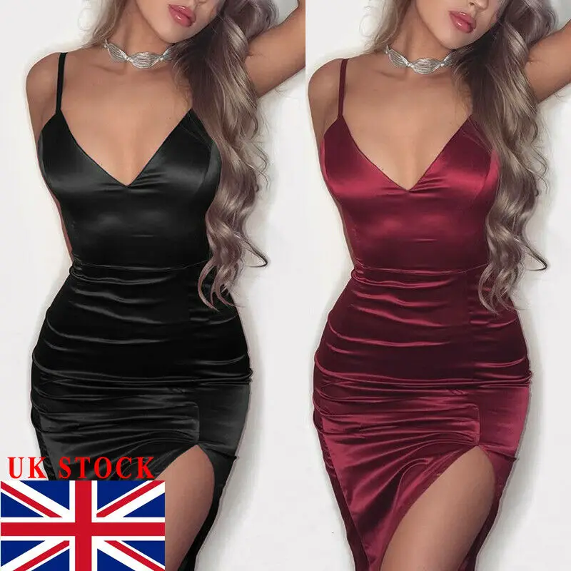 

Women's Bandage Bodycon Sleeveless Evening Party Club Mini Dress