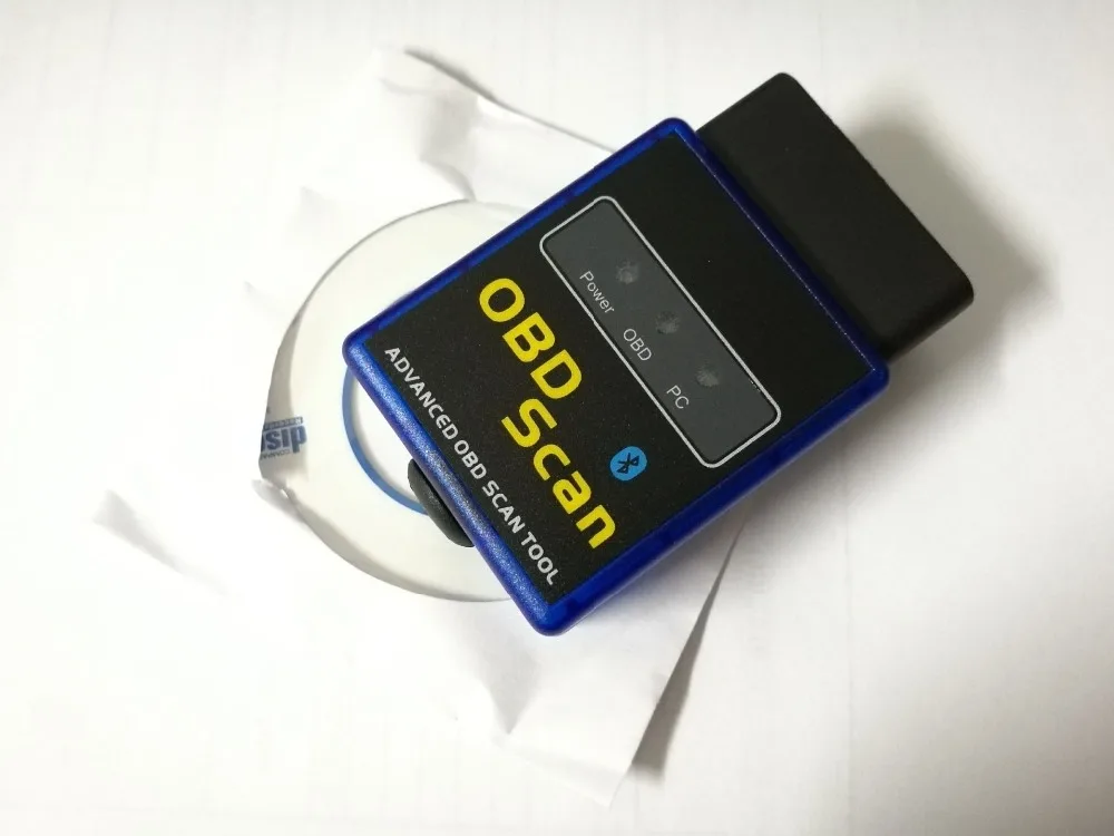 50 шт. автомобильный диагностический сканер ELM327 V2.1 Bluetooth OBD расширенный OBDII OBD2 кода