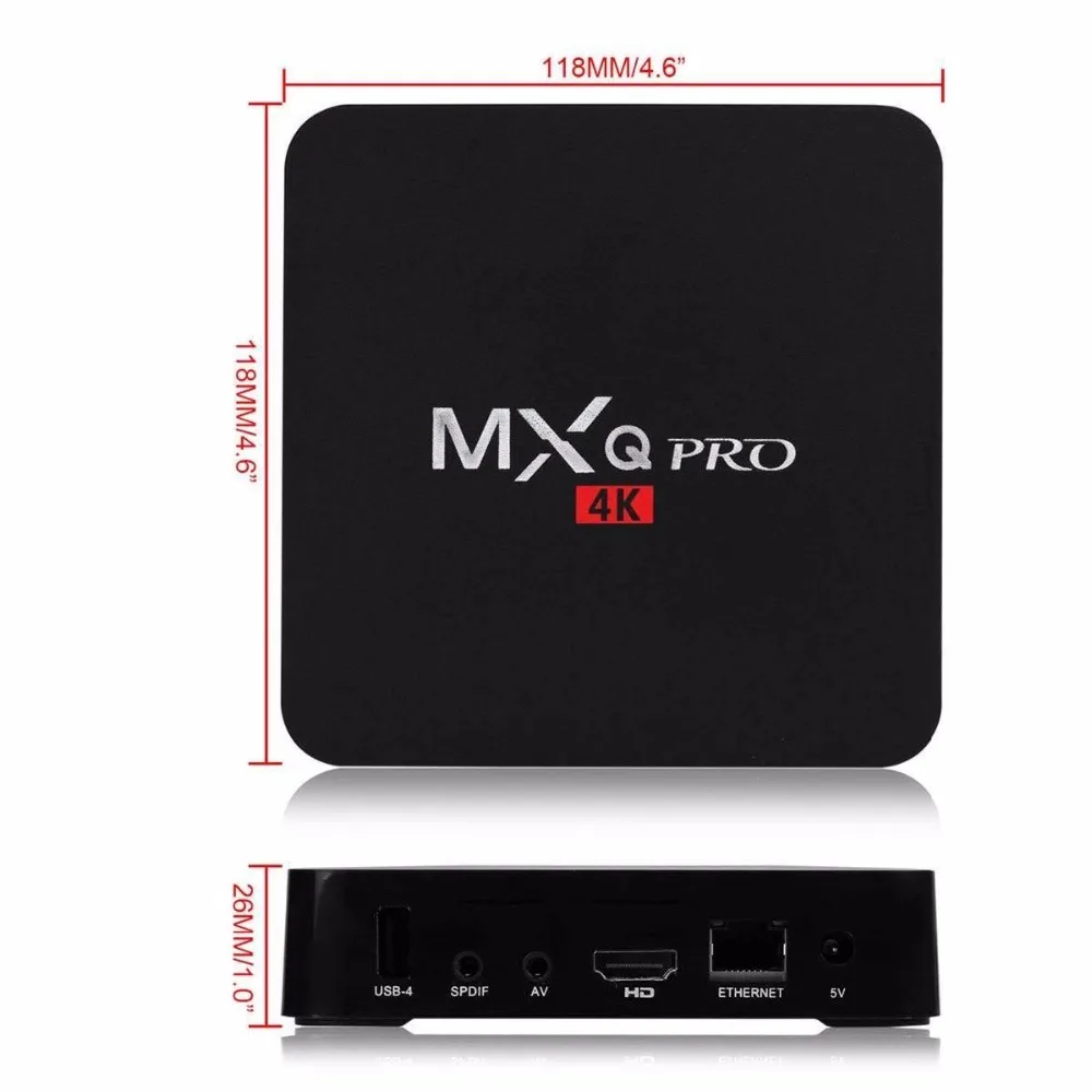 VHXSIN 2 шт./партия mxq Pro RK3229 Android 8 1 tv Box четырехъядерный Ram Гб rom 16 ГБ 4K | Электроника