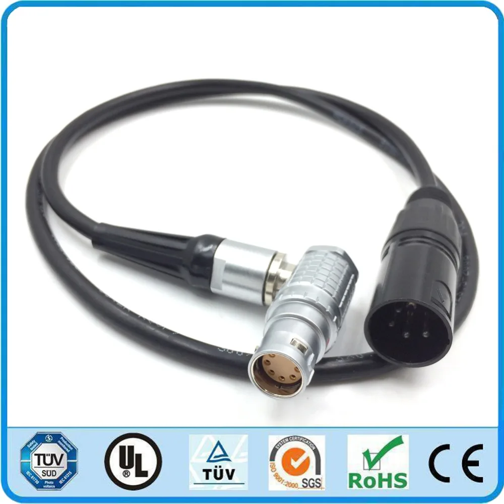 LEMO FHJ 2B 8 контактный разъем для XLR 4-контактный Мужской кабель питания Мощность ARRI