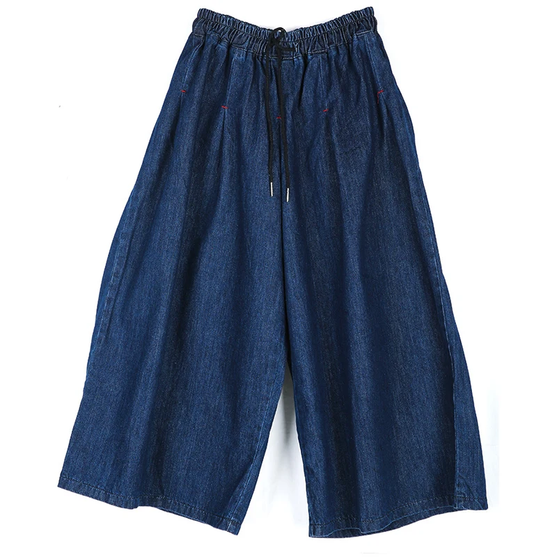 Женские брюки больших размеров модель 2019 на весну и лето новые свободные с