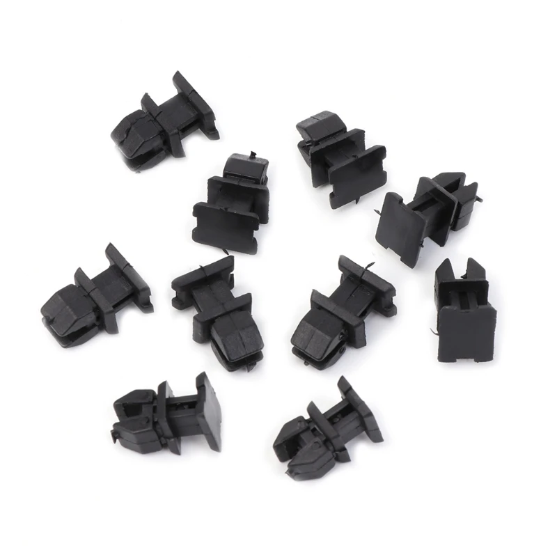 New 10 Pcs Vehicle Car Door Plastic Panel Clip Push Retainer Body Fasteners For Mercedes Benz W124 R129 Auto Accessories | Автомобили и