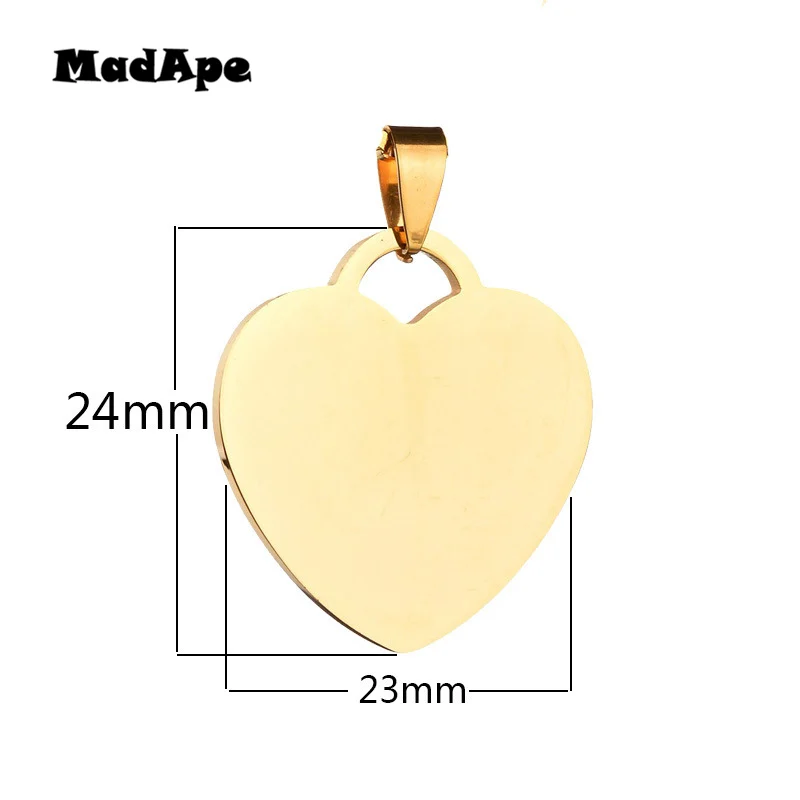 Ожерелье с подвеской MadApe из нержавеющей стали ожерелье на заказ надписью день