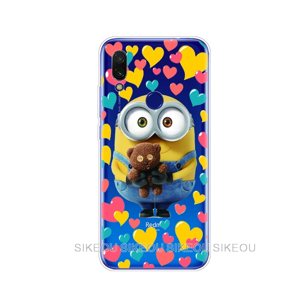 34653 Чехол для Xiaomi redmi 7, силиконовый мягкий ТПУ чехол для redmi 7, 6,26 дюймов, модель snapdragon 632, чехлы с рисунком - Цвет: 34653