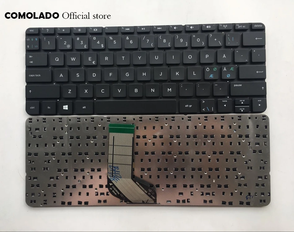 Nd-клавиатура для ноутбука HP ENVY X2 11-G000 11-G100 черная без рамки клавиатура ND Layout |