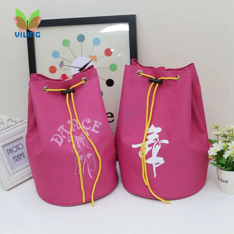 Backpack Bag Water-Proof Fabric Bag Ballet Dance Bags Dancer'S Handbag For Girls Women Dancer Embroidered Clutchv