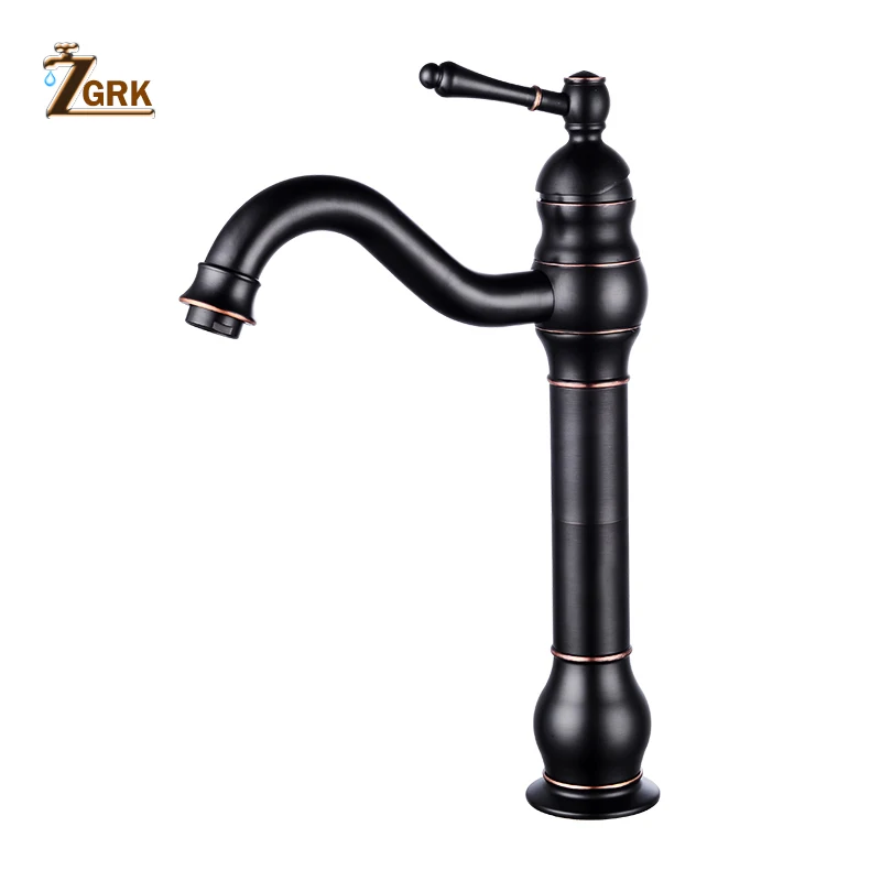antique copper bathroom faucets basin faucets brass oil rubbed bronze black faucet bathroom hand shower hot cold mxier water tap free global shipping
