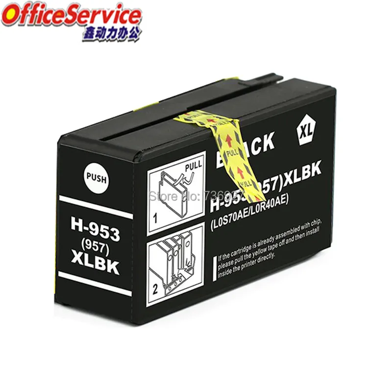 Чернильный картридж для принтера HP953 953 Officejet Pro 8740 8710 8715 7740 8720 8728 8725 8718 8210 8218