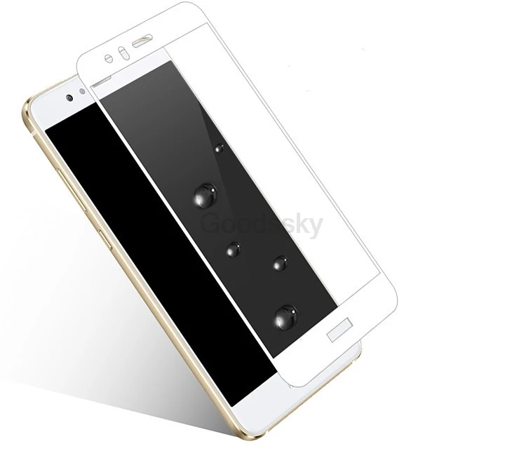 Полноэкранное защитное закаленное стекло для Huawei Y6 Pro 2017 полное покрытие