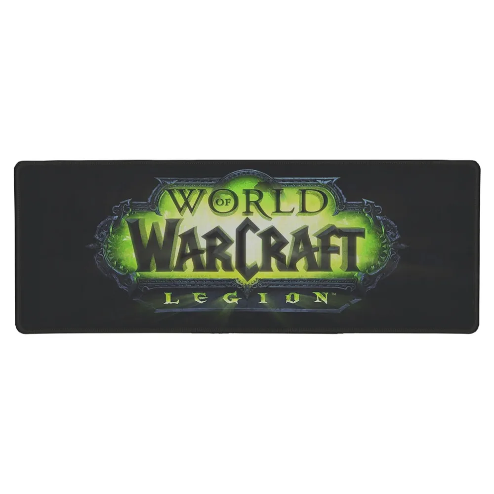Большой игровой коврик для мыши WOW Horde Alliance нескользящий с прошивкой большой коврик для мыши для геймера и офисной работы