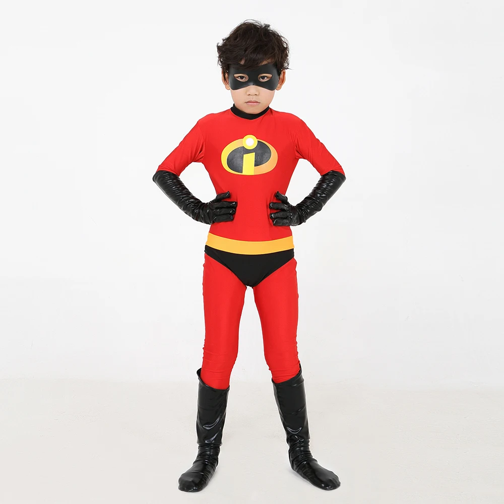 Incredibles/костюм из 2 предметов; классический костюм для костюмированной вечеринки «Mr and Mrs Incredible»; костюм фиолетового цвета для взрослых; нарядное семейное платье супергероя