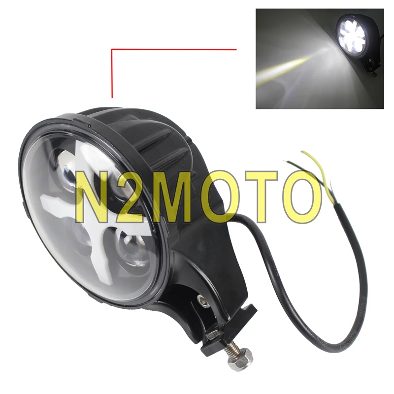 Круглая фара 60 Вт для автомобилей светодиодсветильник мотоциклетная