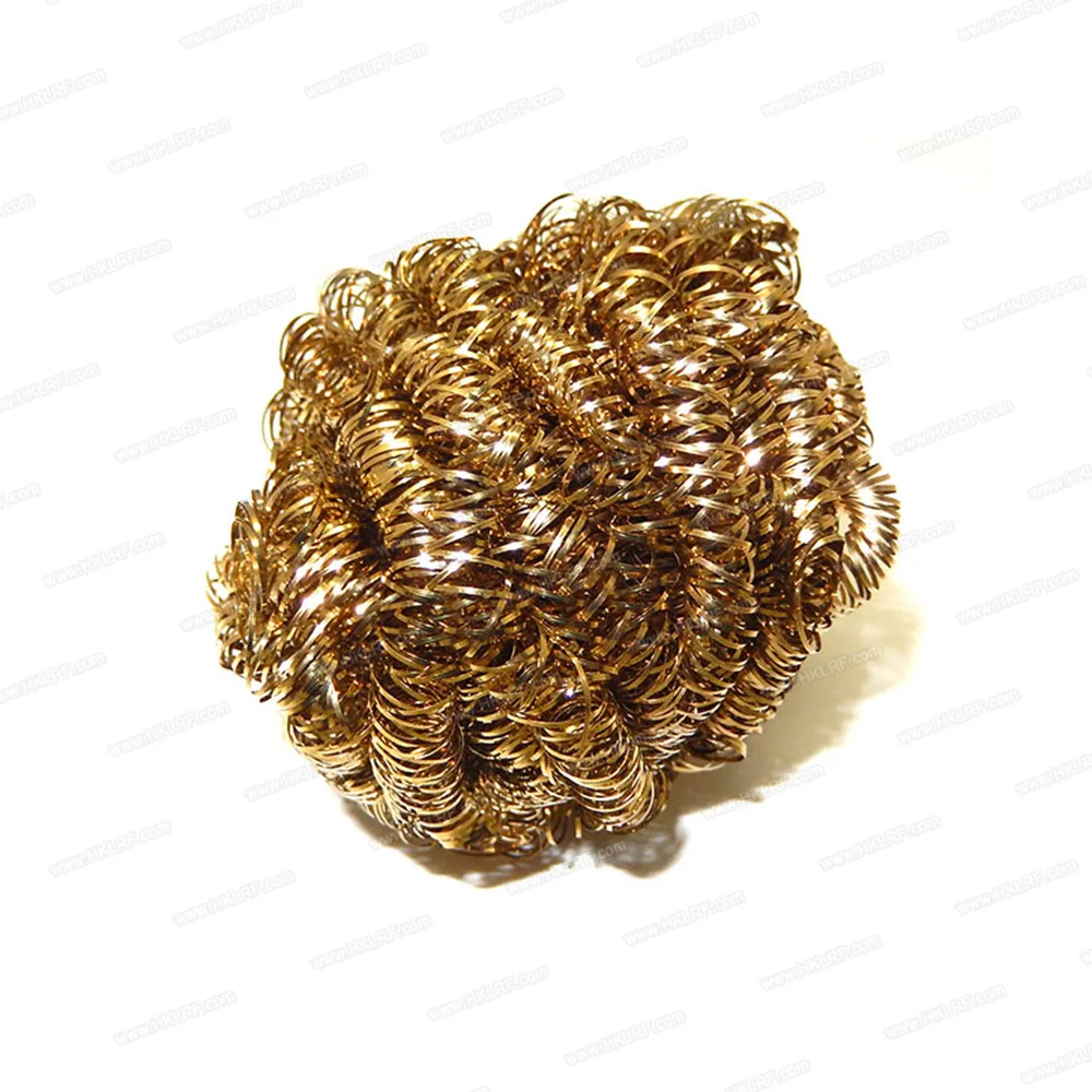 Сварочная пайка стальной проволоки губка мяч паяльник наконечник Очиститель