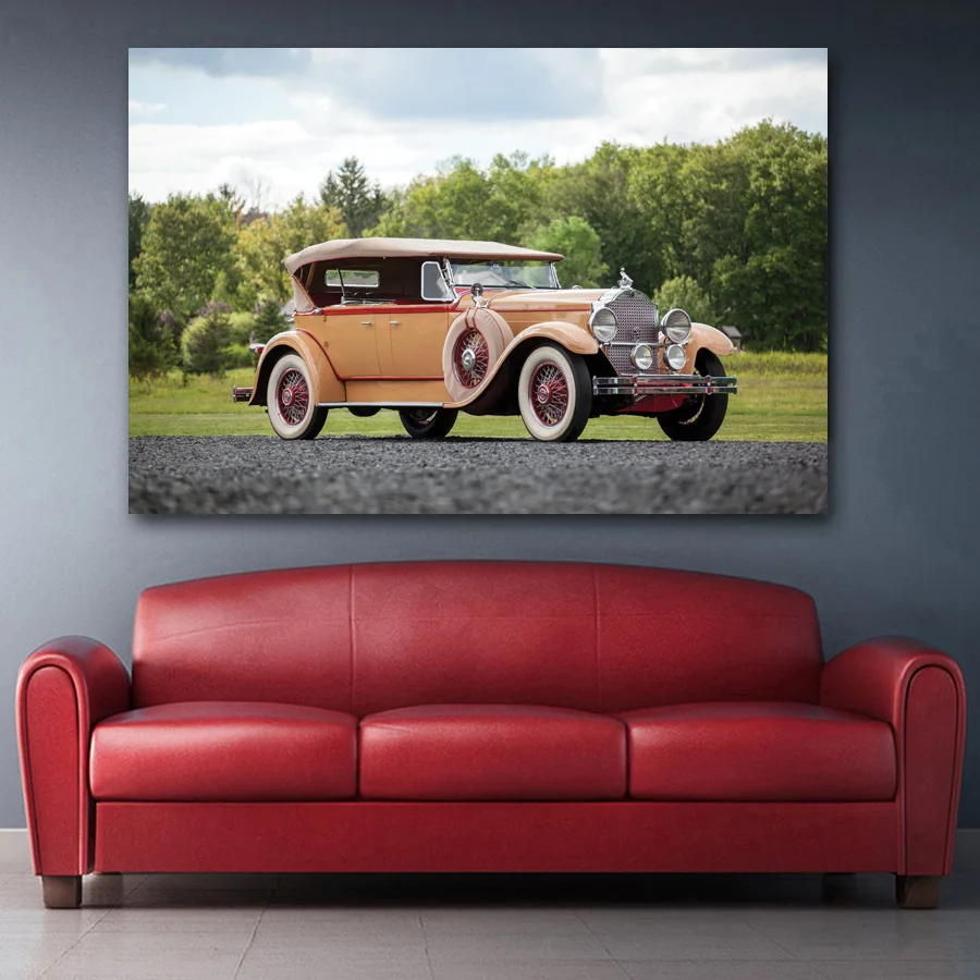 Постеры и принты транспортных средств ретро роскошный автомобиль винтажная