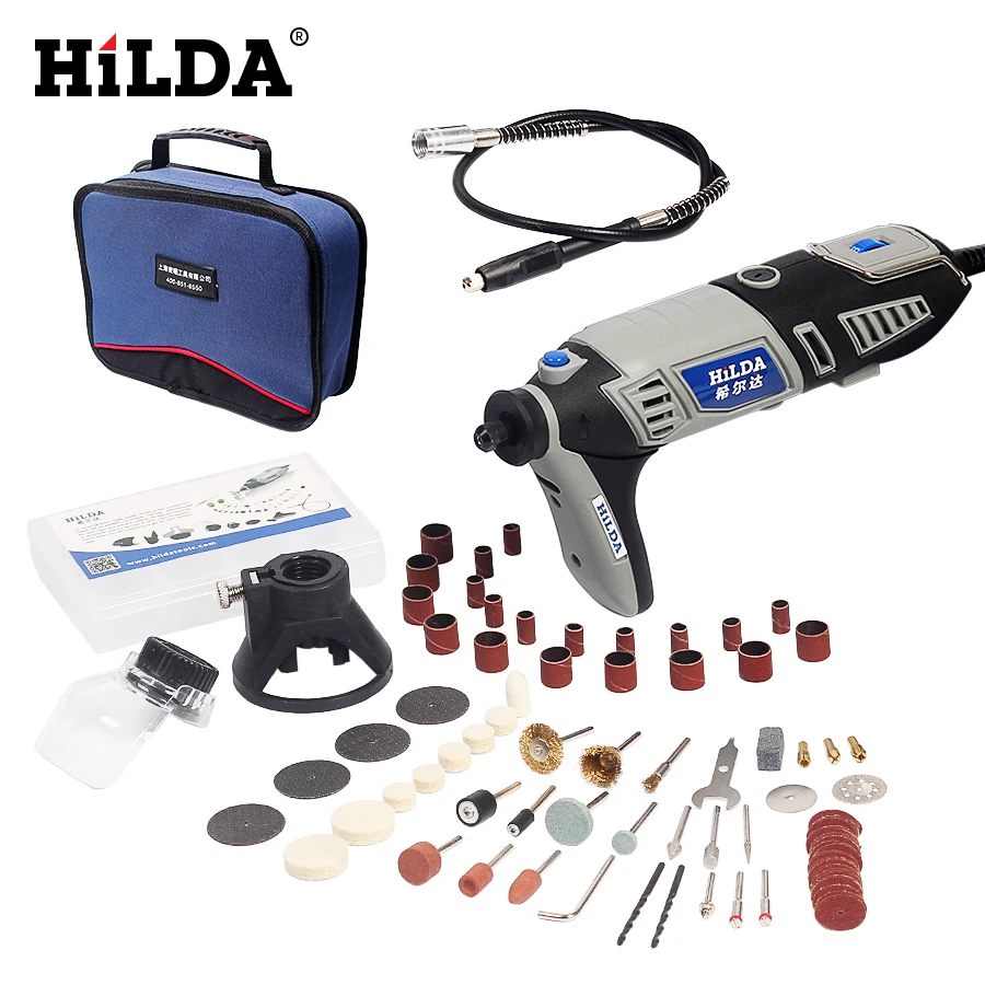 HILDA 180 Вт электрическая дрель с вилкой европейского стандарта Dremel Стильный