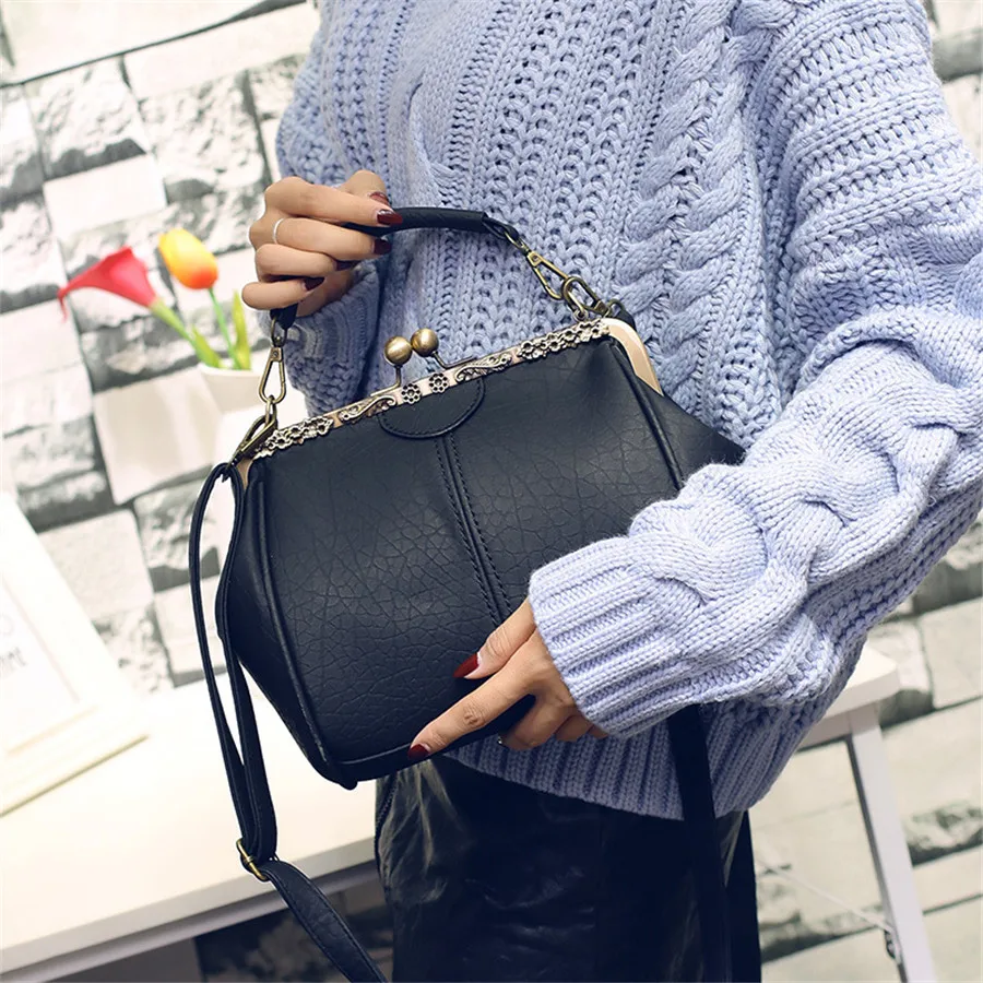 Винтажные сумки YOGOBOR новинка Ретро сумка-тоут из искусственной кожи женские