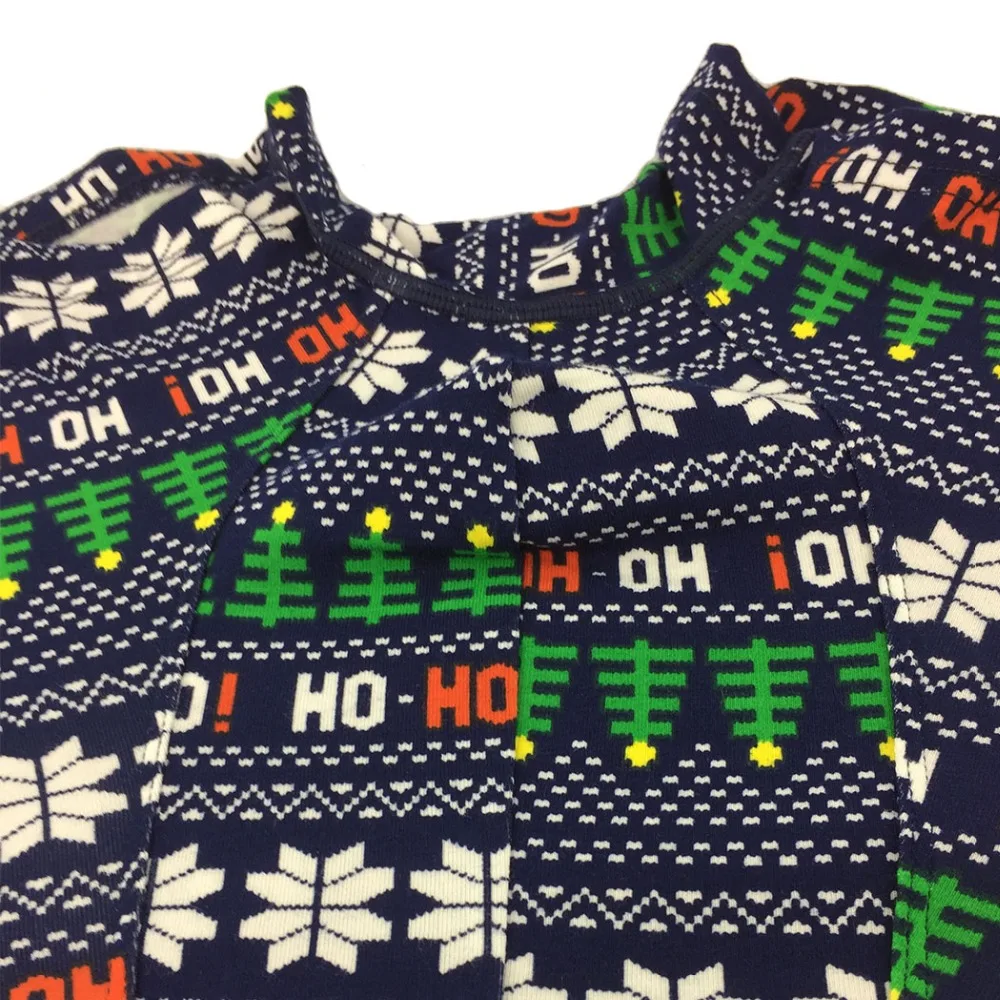 Тонкие хлопковые боксеры с рисунком рождественской елки мужское сексуальное