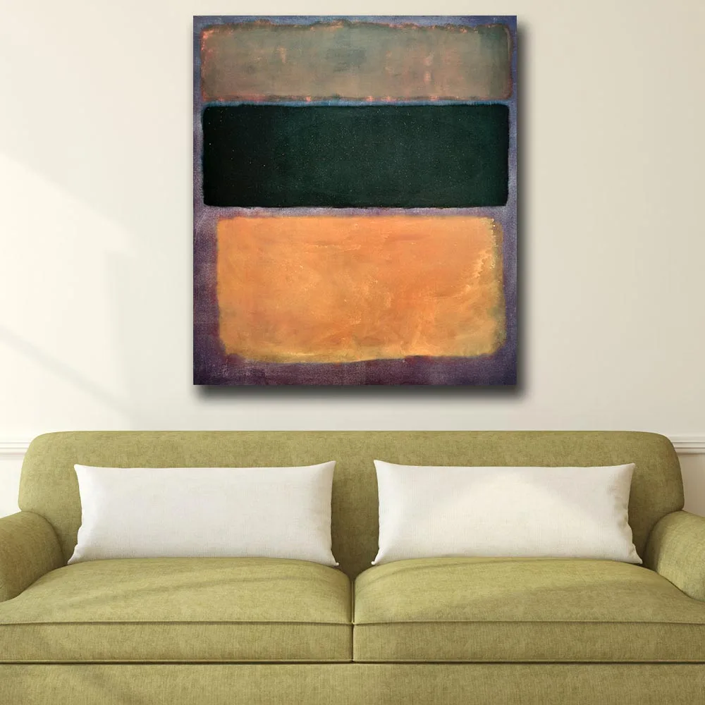 Большой размер Mark Rothko NO. Картина маслом на холсте набор для рисования без рамки 10