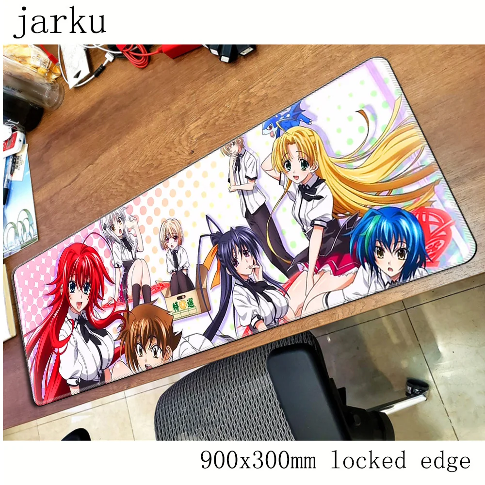 Коврик для мыши dxd старших классов геймерский игровой коврик 900x300x3 мм большой