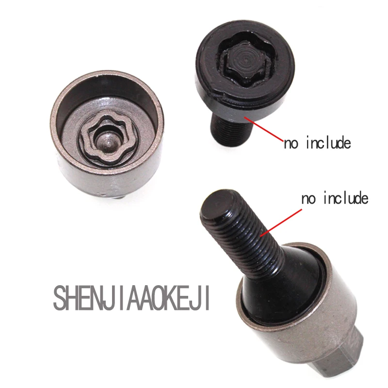 20 шт./компл. новые колеса Противокражные винтовые ключи шины сливового типа