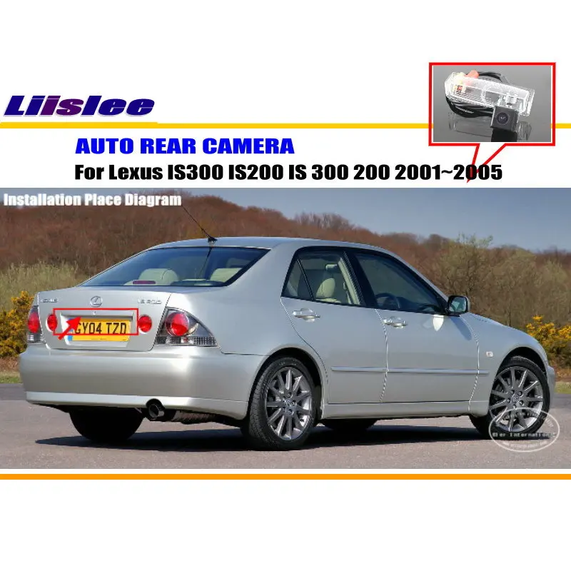 Задняя камера Liislee/резервная парковочная для Lexus IS300 IS200 IS 300 200 2001 ~ 2005 светильник