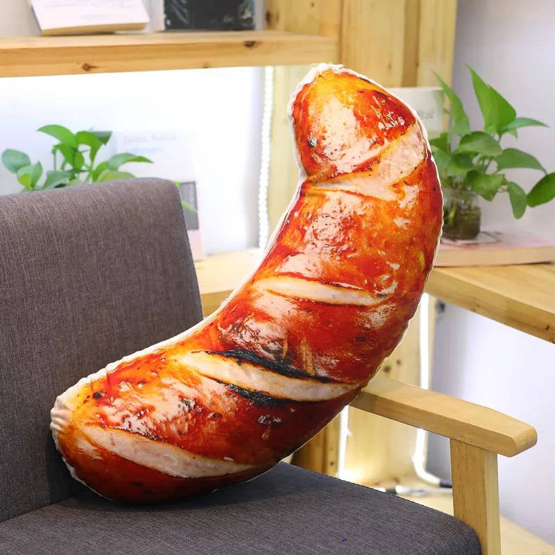 3D Имитационные подушки в виде продуктов Мягкая Подушка Siesta плюшевая подушка для