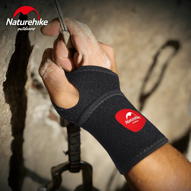 Naturehike спорт регулируемая ок ткань напульсник влага дышащий легкий наручные hw05a001-b