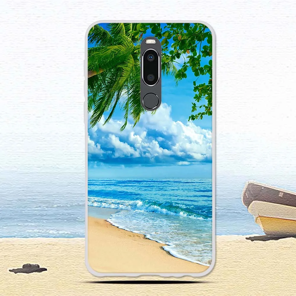 32 Чехол для Meizu X8, мягкий с рисунком из ТПУ, силиконовый чехол с тигром для Meizu M8, чехол M8 Lite Para, защитный чехол для MeizuM8 5,7 ''Hoesje - Цвет: 32