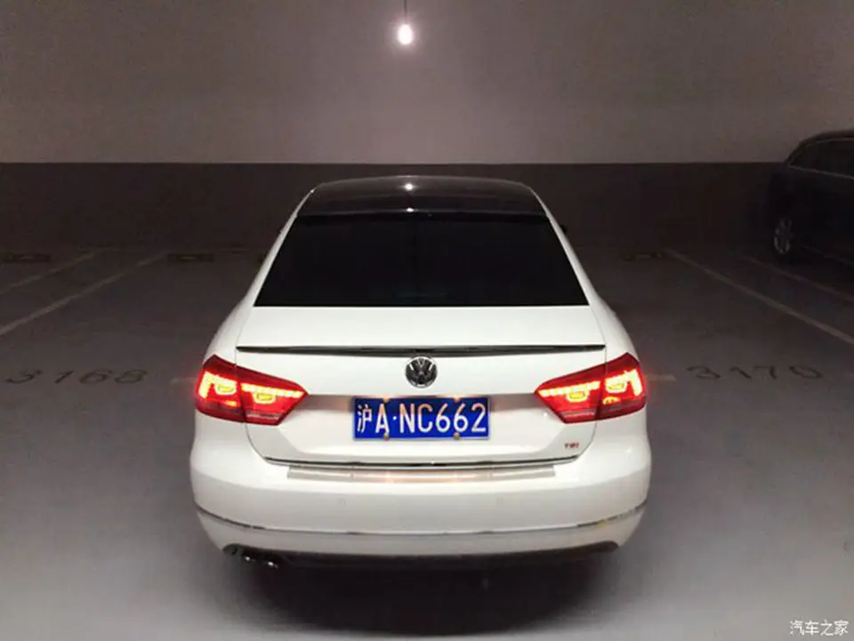 Использовать для volkswagen passat nms спойлер 2013-2016модель passat спойлер Высокое качество ABS Материал заднее крыло автомобиля праймер цвет спойлер