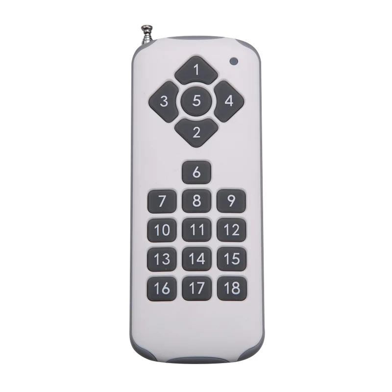 Реле дистанционного управления 12 В постоянного тока 18 каналов релейный приемник