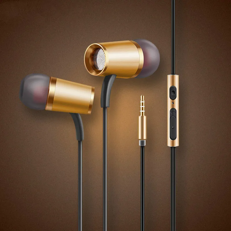 Музыкальные наушники с Mac мобильным компьютером металлические басы Apple Android