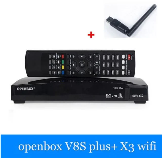 V8S with Wifi Dongle Solovox V8S Плюс Цифровой HD спутниковый ресивер 1080 P DVB-S2 цифровой декодер H.265 Wi-Fi CCcam M3U Сталкер IPTV youprn Youtube - Цвет: V8S with Wifi Dongle
