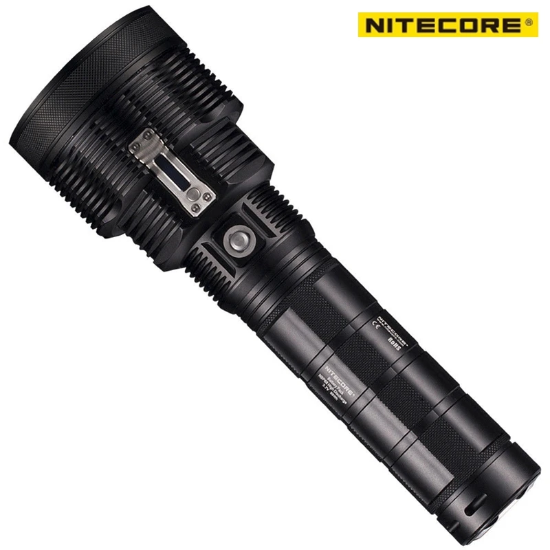 NITECORE TM38 Серия Monster LCD перезаряжаемый фонарик 1800 люмен CREE XHP35 HI D4 LED 1400 м Дальний свет