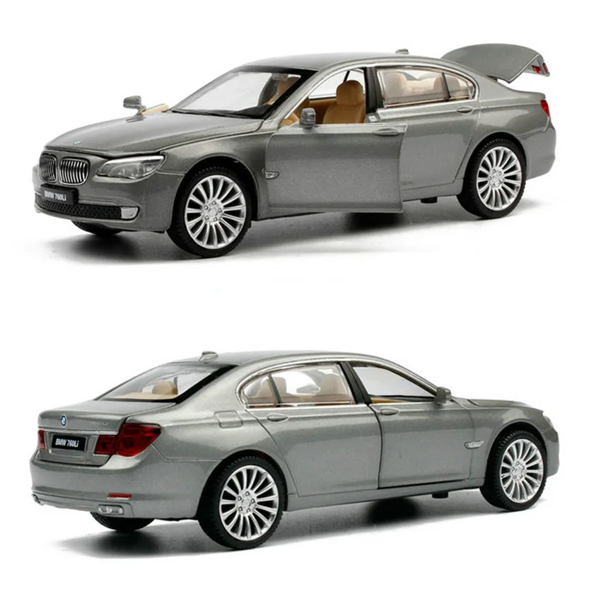 1:32 модель игрушечного автомобиля 760Li купе детские игрушки из сплава оригинальная