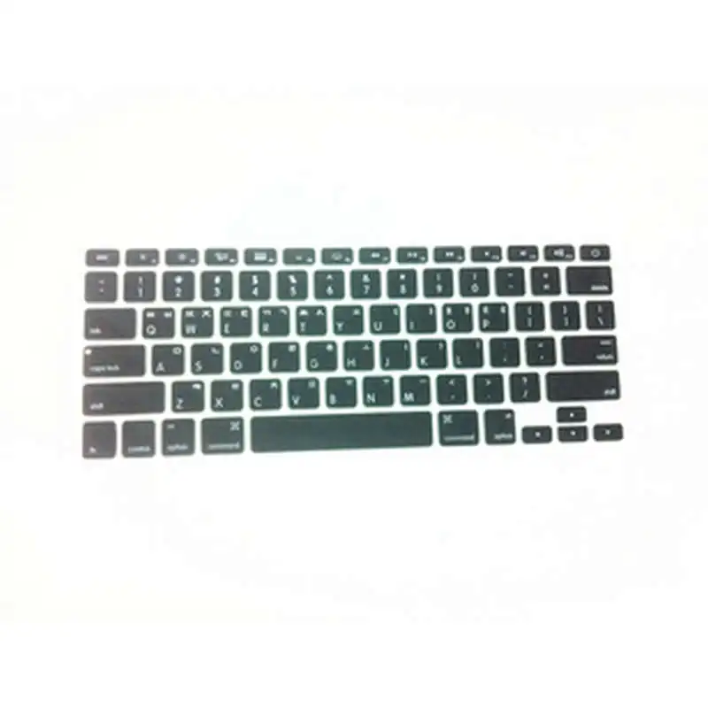 Корейский силиконовый чехол для клавиатуры Защитная пленка apple MacBook Pro air 13 15 17 US |