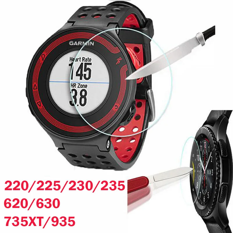 Для Garmin Forerunner 35 220 225 230 235 620 630 735 935 645 закаленное стекло 9H 2.5D Премиум Защитная