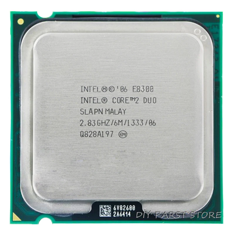 Процессор INTEL Core 2 Duo E8300 разъем LGA 775 (2 8 ГГц/6 м/1333 ГГц) | Компьютеры и офис
