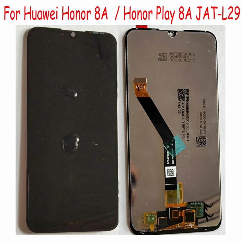 Оригинальный ЖК дисплей и дигитайзер сенсорного экрана для Huawei Honor Play 8A JAT L29 6 01