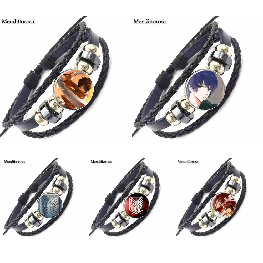 Аниме Обувь для косплея по аниме атака на Титанов Женские Вечерние черные